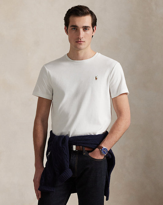 CAMISETA CUSTOM SLIM SOFT COTTON WHITE