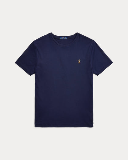 CAMISETA CUSTOM SLIM SOFT COTTON REFINED NAVY