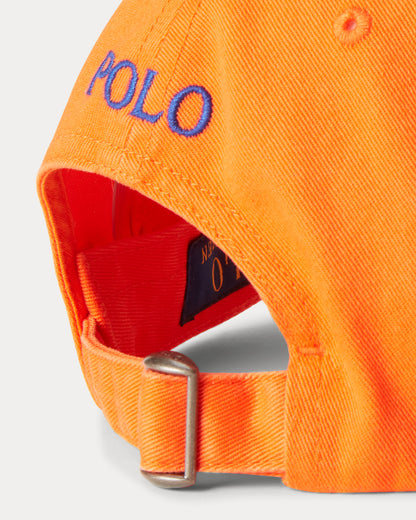 GORRA DE TELA DE CHINO DE ALGODON SAILING ORANGE