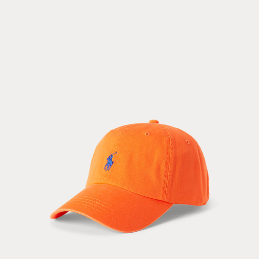 GORRA DE TELA DE CHINO DE ALGODON SAILING ORANGE