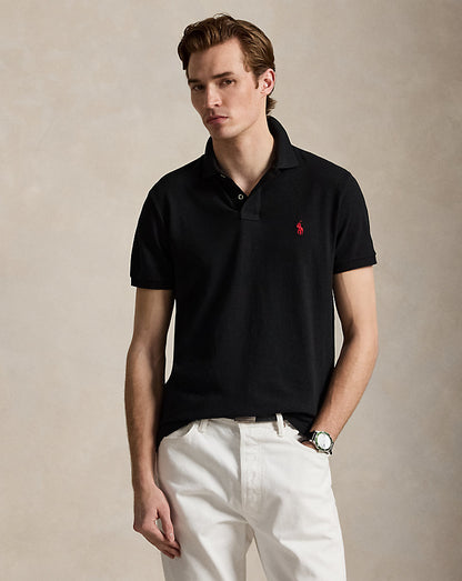 POLO DE PIQUE CUSTOM SLIM POLO BLACK