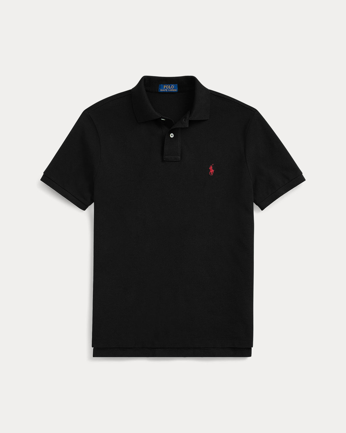 POLO DE PIQUE CUSTOM SLIM POLO BLACK