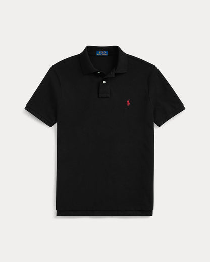 POLO DE PIQUE CUSTOM SLIM POLO BLACK