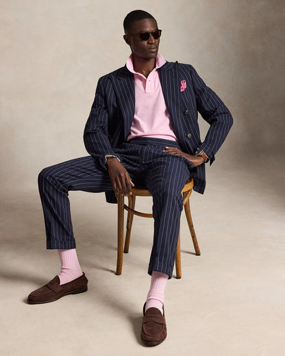 LA ICONICA POLO DE PIQUE CUSTOM SLIM FIT CARMEL PINK