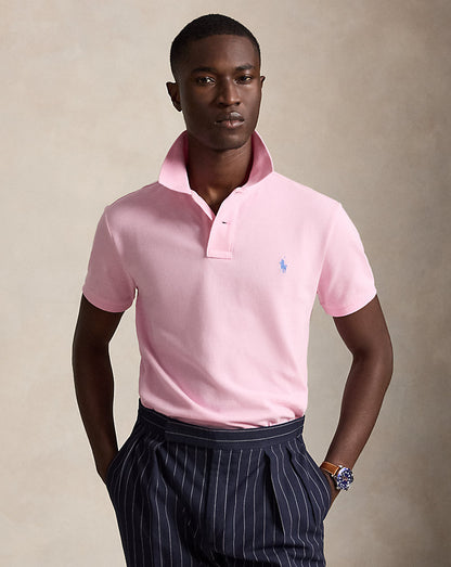 LA ICONICA POLO DE PIQUE CUSTOM SLIM FIT CARMEL PINK