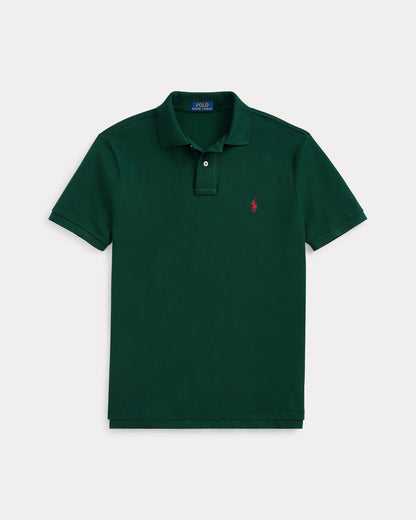 POLO DE PIQUÉ CUSTOM SLIM FIT COLLEGE GREEN