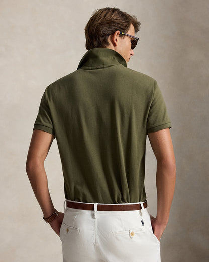 EL ICONICO POLO DE PIQUÉ CUSTOM SLIM FIT CANOPY OLIVE