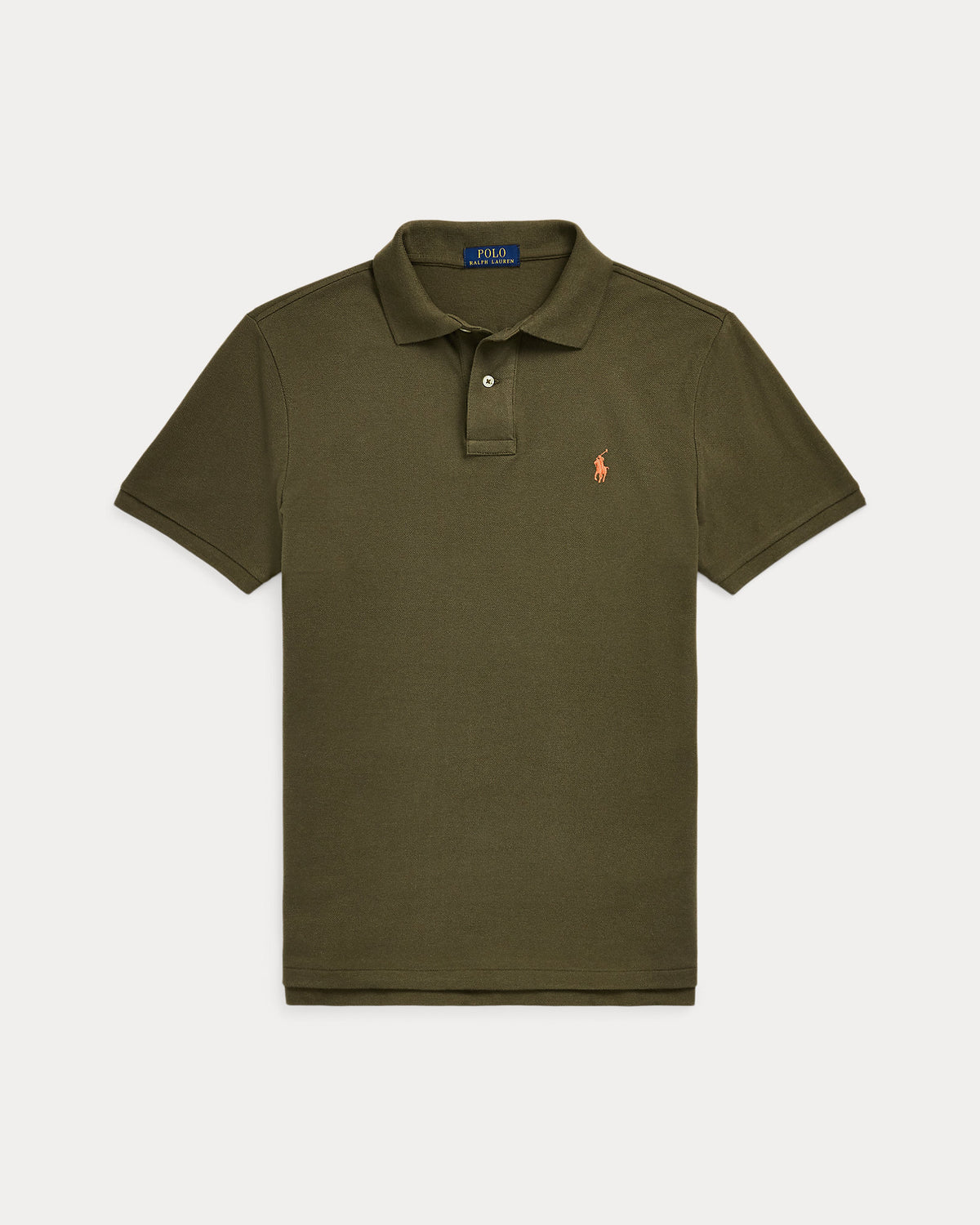 EL ICONICO POLO DE PIQUÉ CUSTOM SLIM FIT CANOPY OLIVE