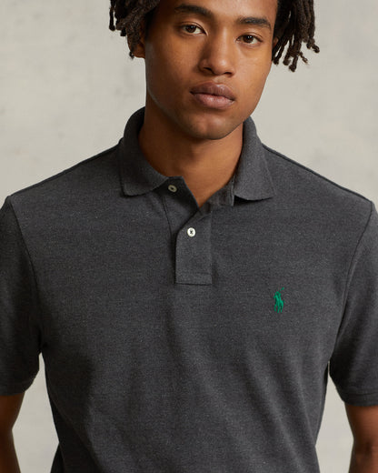 POLO DE PIQUÉ CUSTOM SLIM FIT BARCLAY HEATHER
