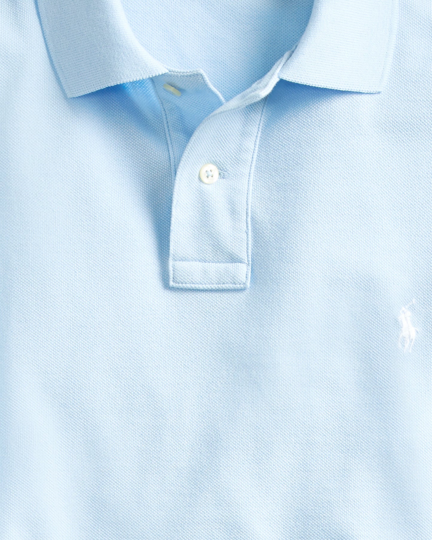 POLO DE PIQUÉ CUSTOM SLIM FIT OFFICE BLUE