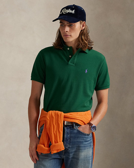 POLO DE PIQUE CUSTOM SLIM CRUISE GREEN