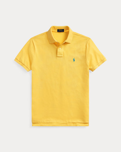 POLO DE PIQUE CUSTOM SLIM YELLOW FIN