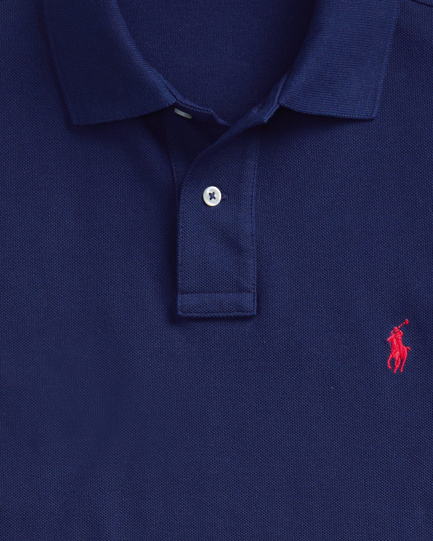 POLO DE PIQUÉ CUSTOM SLIM FIT NEWPORT NAVY