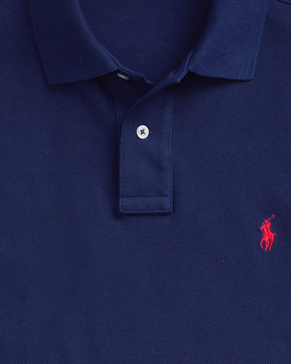 POLO DE PIQUÉ CUSTOM SLIM FIT NEWPORT NAVY
