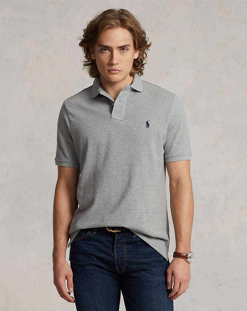 POLO DE PIQUÉ CUSTOM SLIM FIT ANDOVER HEATHER