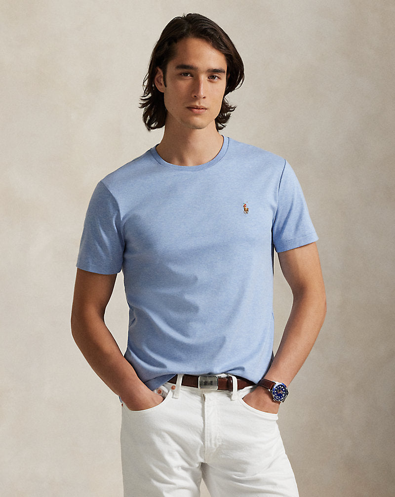 CAMISETA CUSTOM SLIM SOFT COTTON ISLE HEATHER