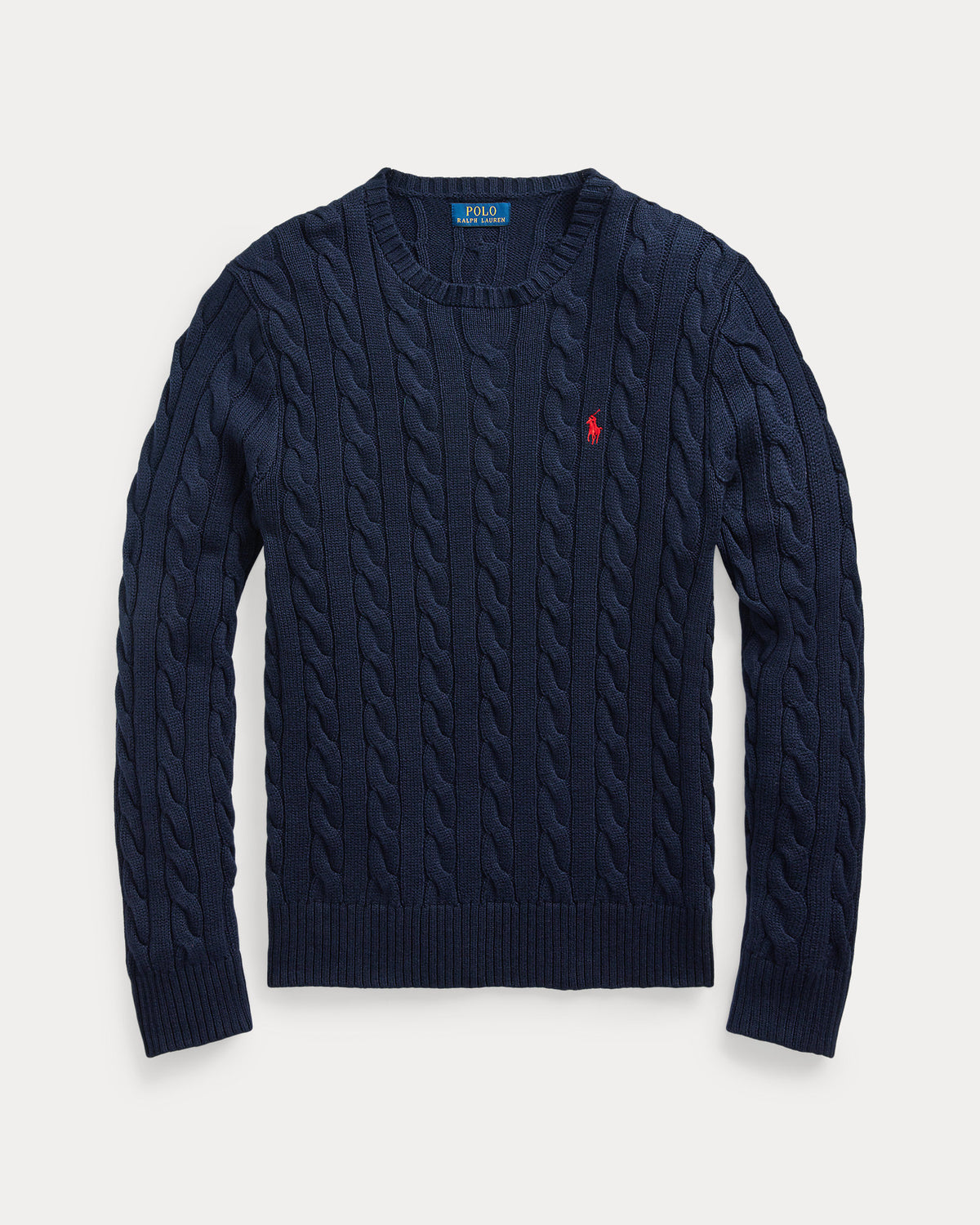 BUZO TRENZADO EN ALGODON  HUNTER NAVY