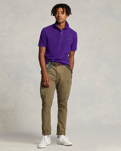 POLO DE PIQUÉ CUSTOM SLIM FIT CHALET PURPLE