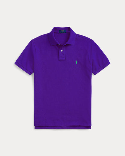 POLO DE PIQUÉ CUSTOM SLIM FIT CHALET PURPLE