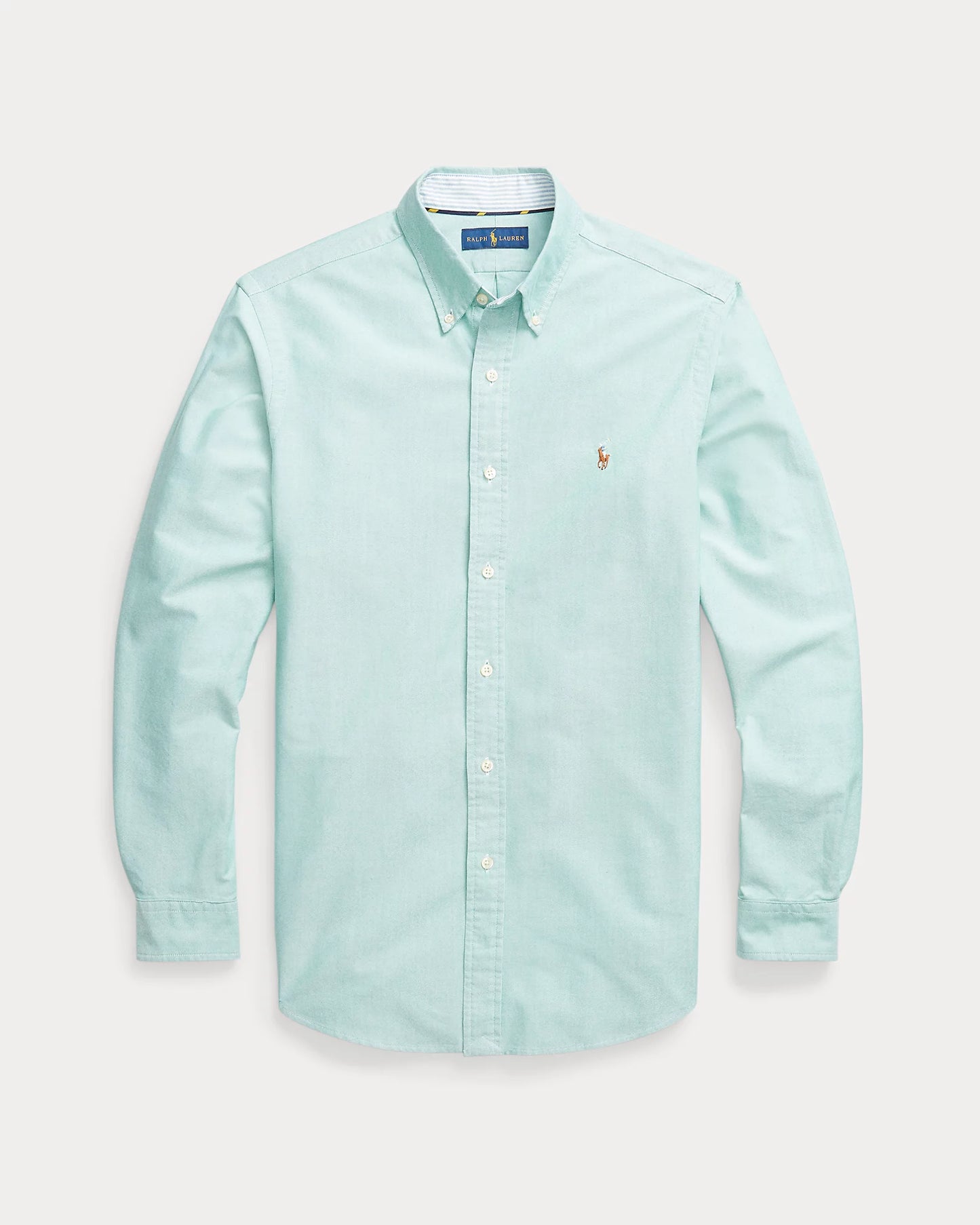 CAMISA CUSTOM FIT OXFORD VERDE