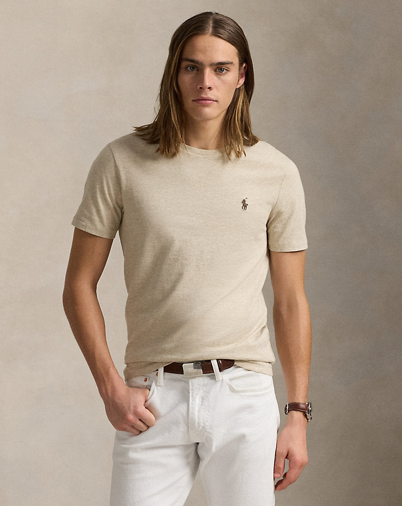 CAMISETA  CUSTOM SLIM FIT ALGODON DE PUNTO EXPEDITON DUNE HEATHER