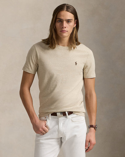 CAMISETA  CUSTOM SLIM FIT ALGODON DE PUNTO EXPEDITON DUNE HEATHER