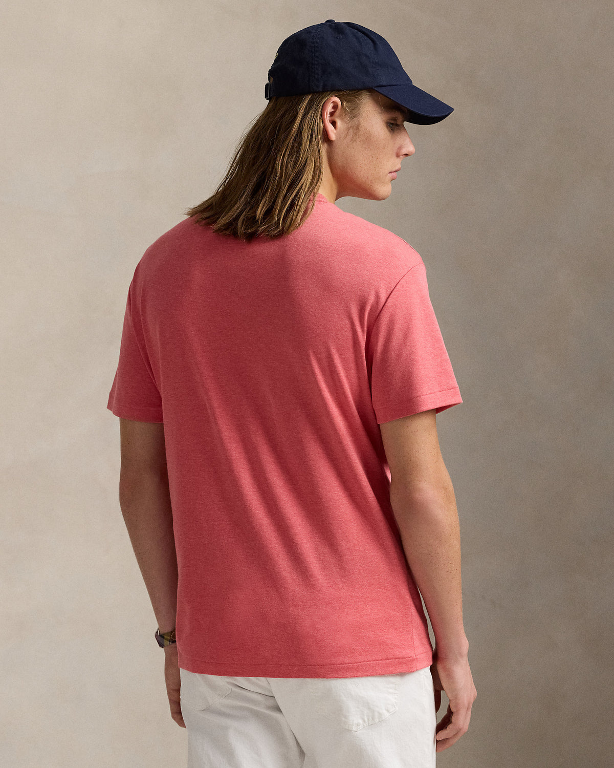 CAMISETA CUSTOM SLIM SOFT COTTON HIGHLAND ROSE HEATHER