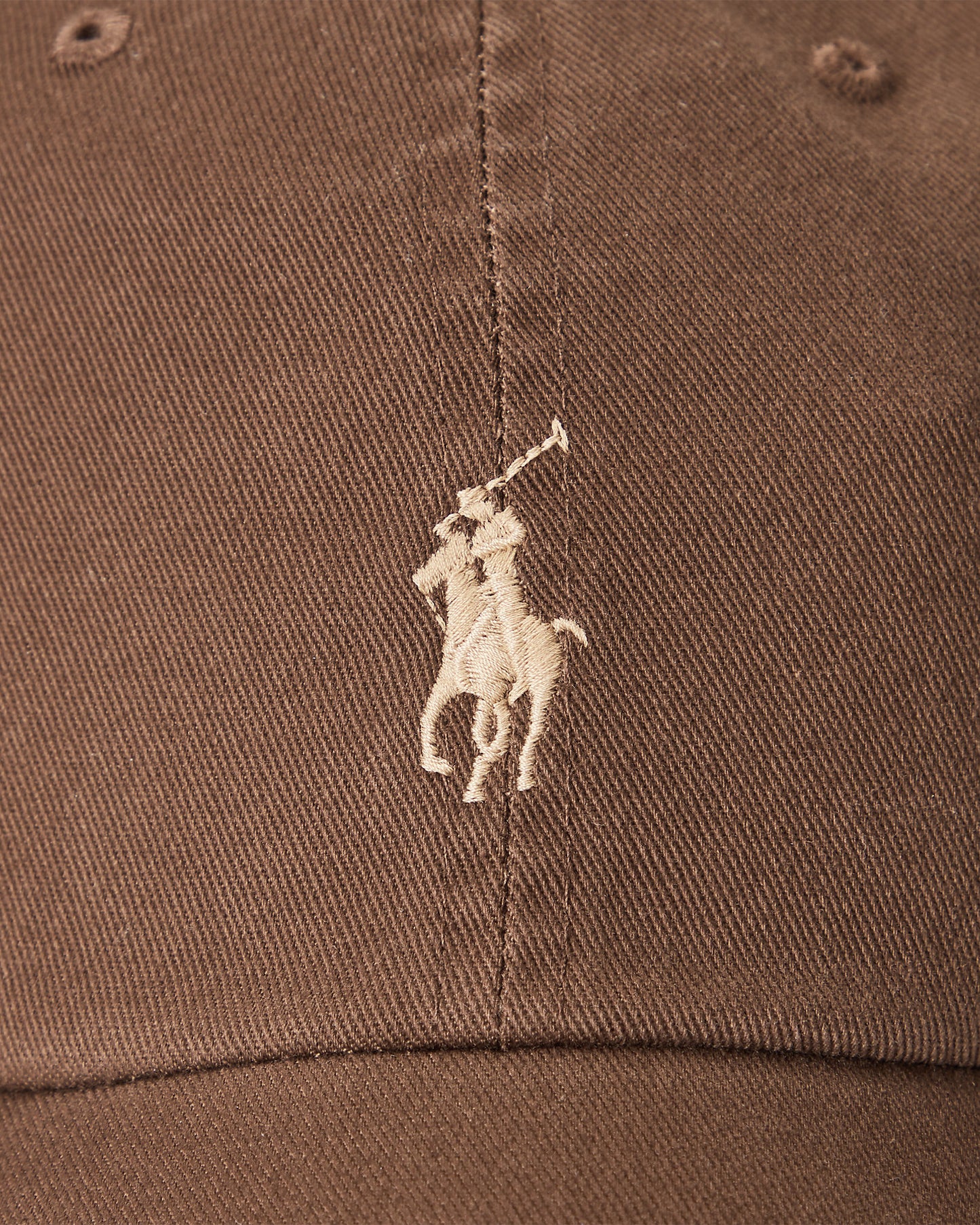 GORRA DE TELA DE CHINO DE ALGODON COOPER BROWN