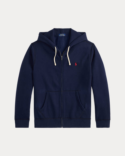 SUDADERA RL CON CAPUCHA Y CIERRE CRUISE NAVY