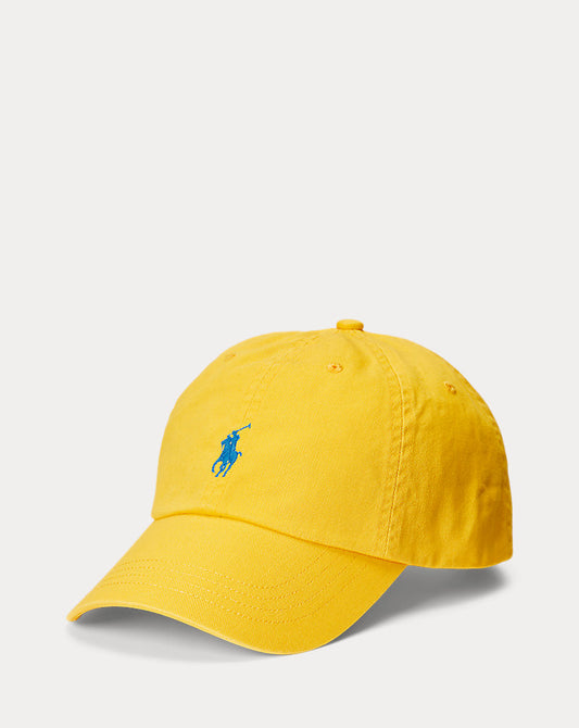 GORRA DE TELA DE CHINO DE ALGODON YELLOW FIN