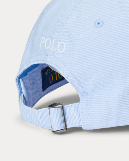 GORRA DE TELA DE CHINO DE ALGODON AZUL