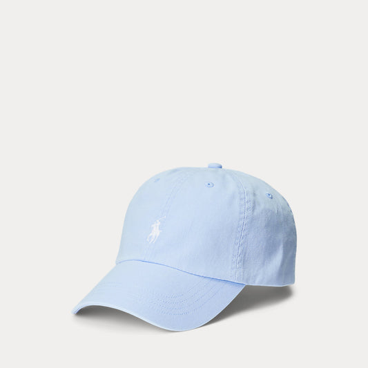 GORRA DE TELA DE CHINO DE ALGODON AZUL