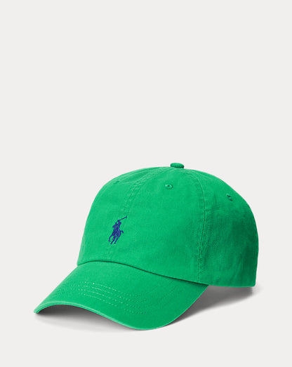 GORRA DE TELA DE CHINO DE ALGODON BILLIARD GREEN