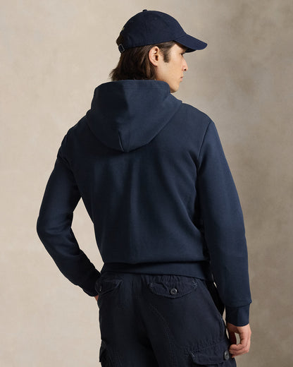 SUDADERA DE DOBLE PUNTO Y CREMALLERA AVIATOR NAVY