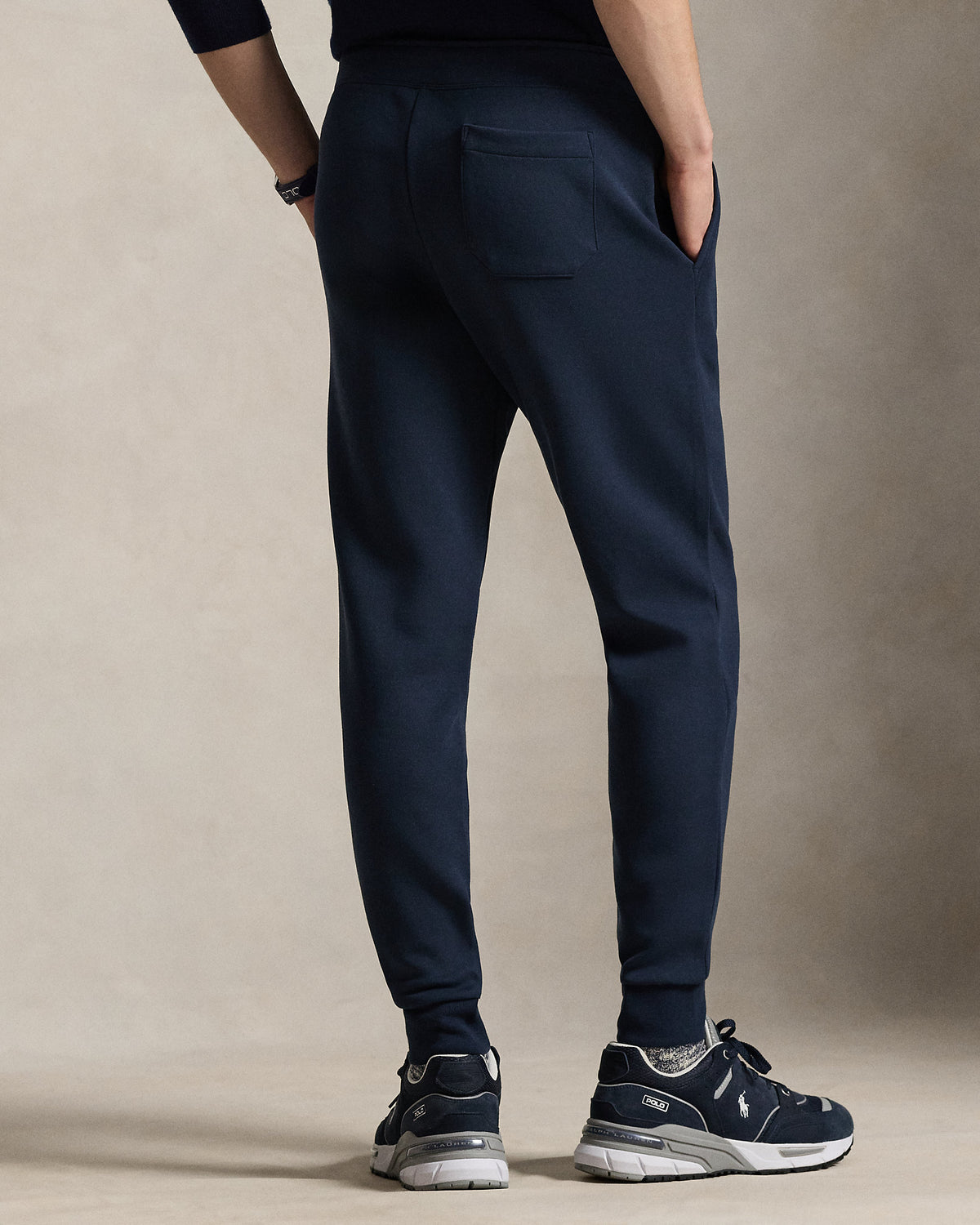 PANTALON JOGGER DE DOBLE PUNTO AVIATOR NAVY