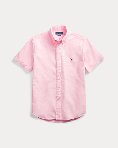 CAMISA CUSTOM FIT EN OXFORD NEW ROSE