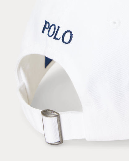 GORRA DE TELA DE CHINO DE ALGODON WHITE