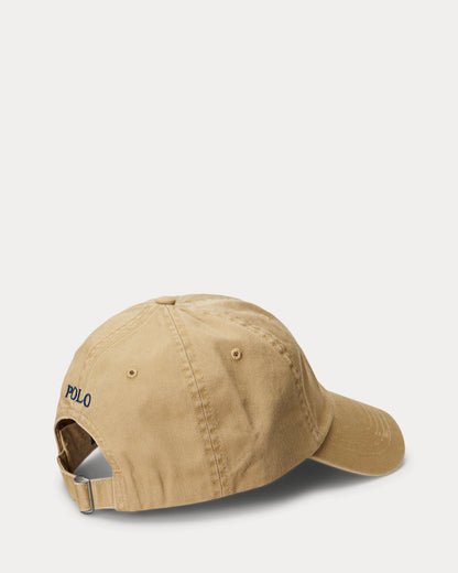 GORRA DE TELA DE CHINO DE ALGODON CAFE TAN