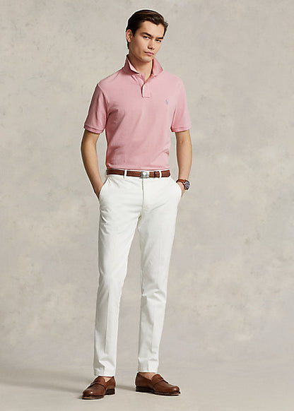 POLO DE PIQUE CUSTOM SLIM FIT ROSADA