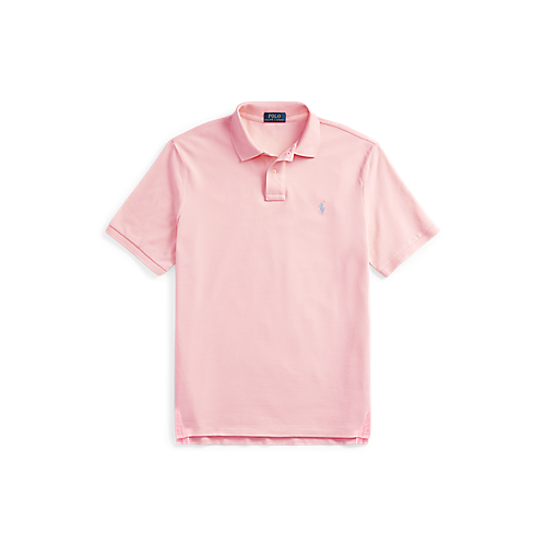 POLO DE PIQUE CUSTOM SLIM FIT ROSADA