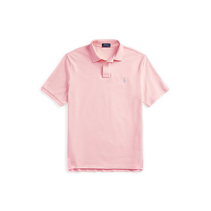 POLO DE PIQUE CUSTOM SLIM FIT ROSADA