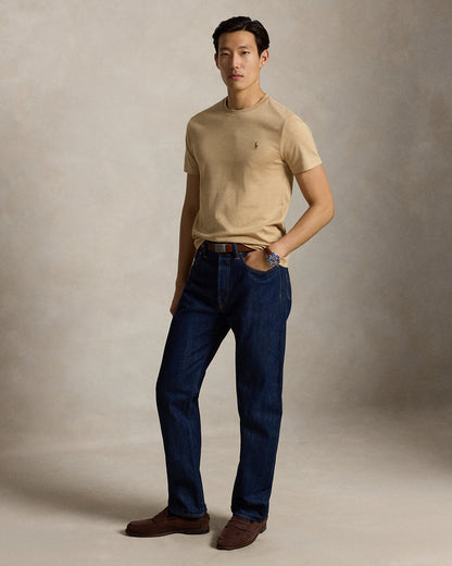 CAMISETA CUSTOM SLIM SOFT COTTON CAFE BROWN
