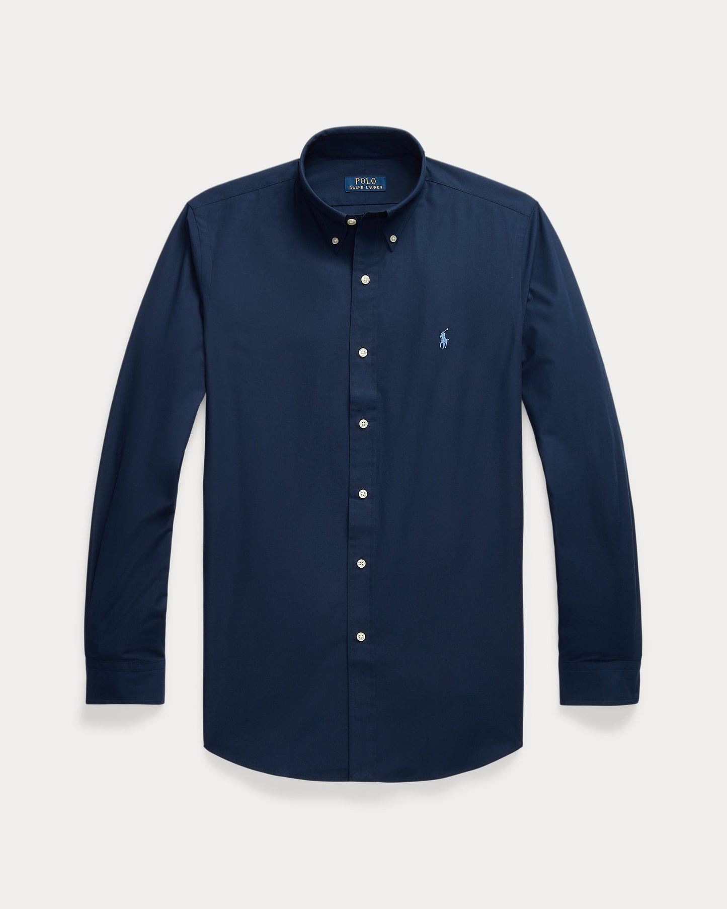 CAMISA CUSTOM FIT POPELINA STRECH NAVY