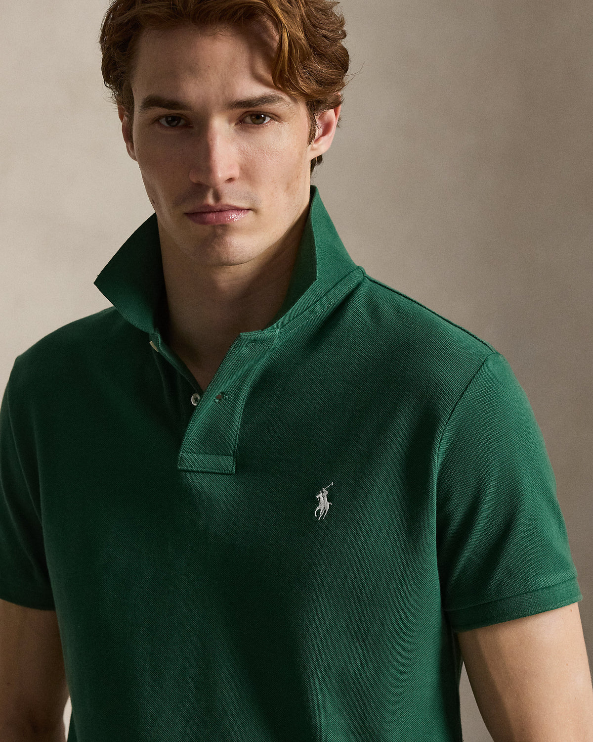 POLO DE PIQUE CUSTOM SLIM EXPEDITION NEW FOREST