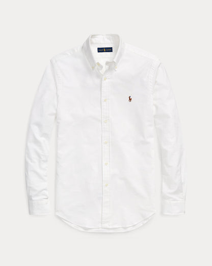 LA ICONICA CAMISA OXFORD CUSTOM FIT WHITE