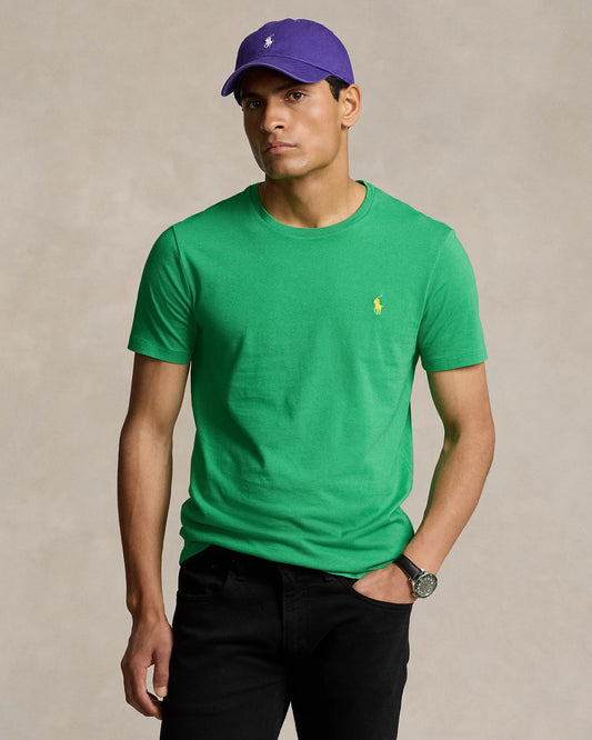 CAMISETA CUSTOM SLIM FIT VERDE