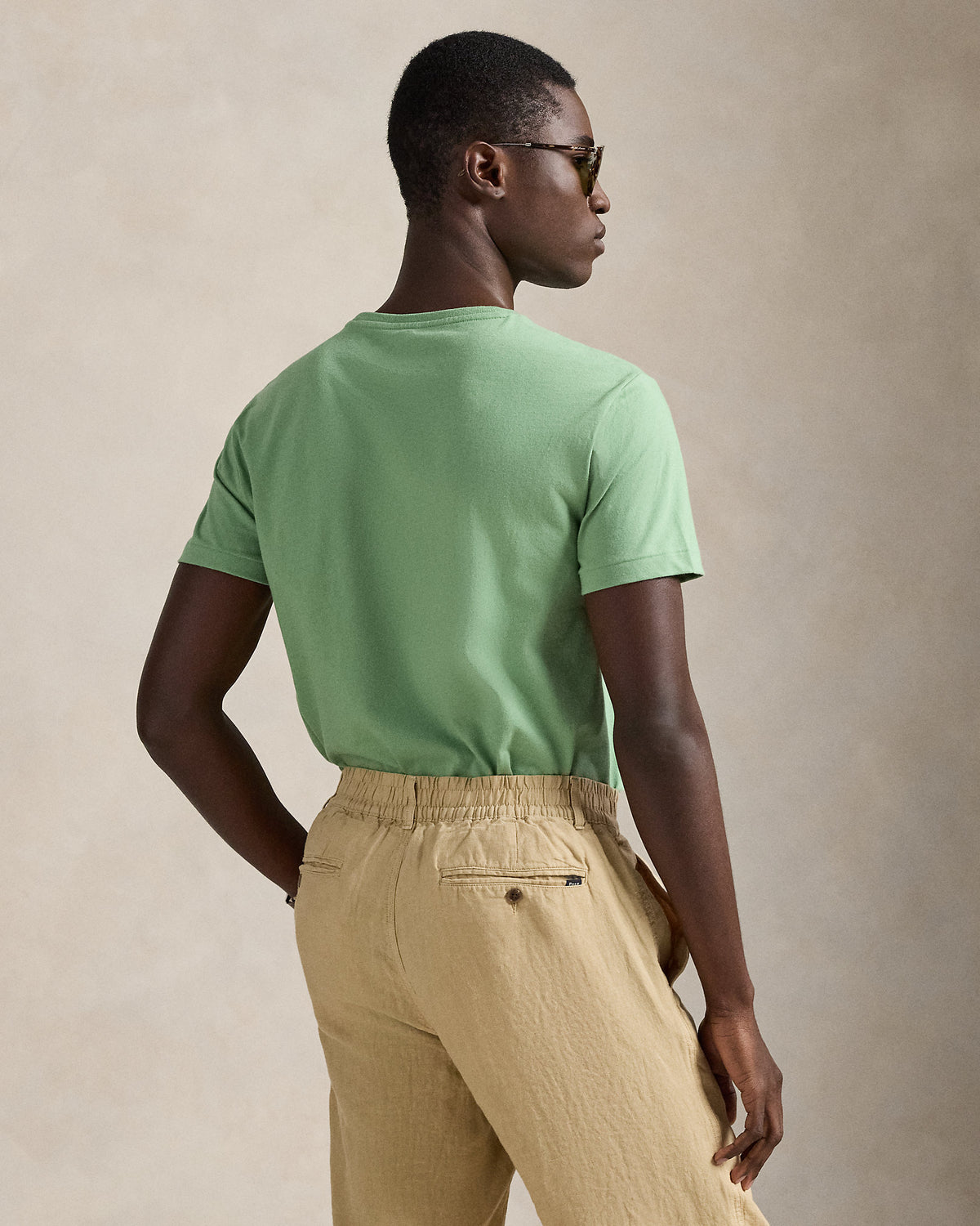 CAMISETA  CUSTOM SLIM FIT ALGODON DE PUNTO OUTBACK GREEN
