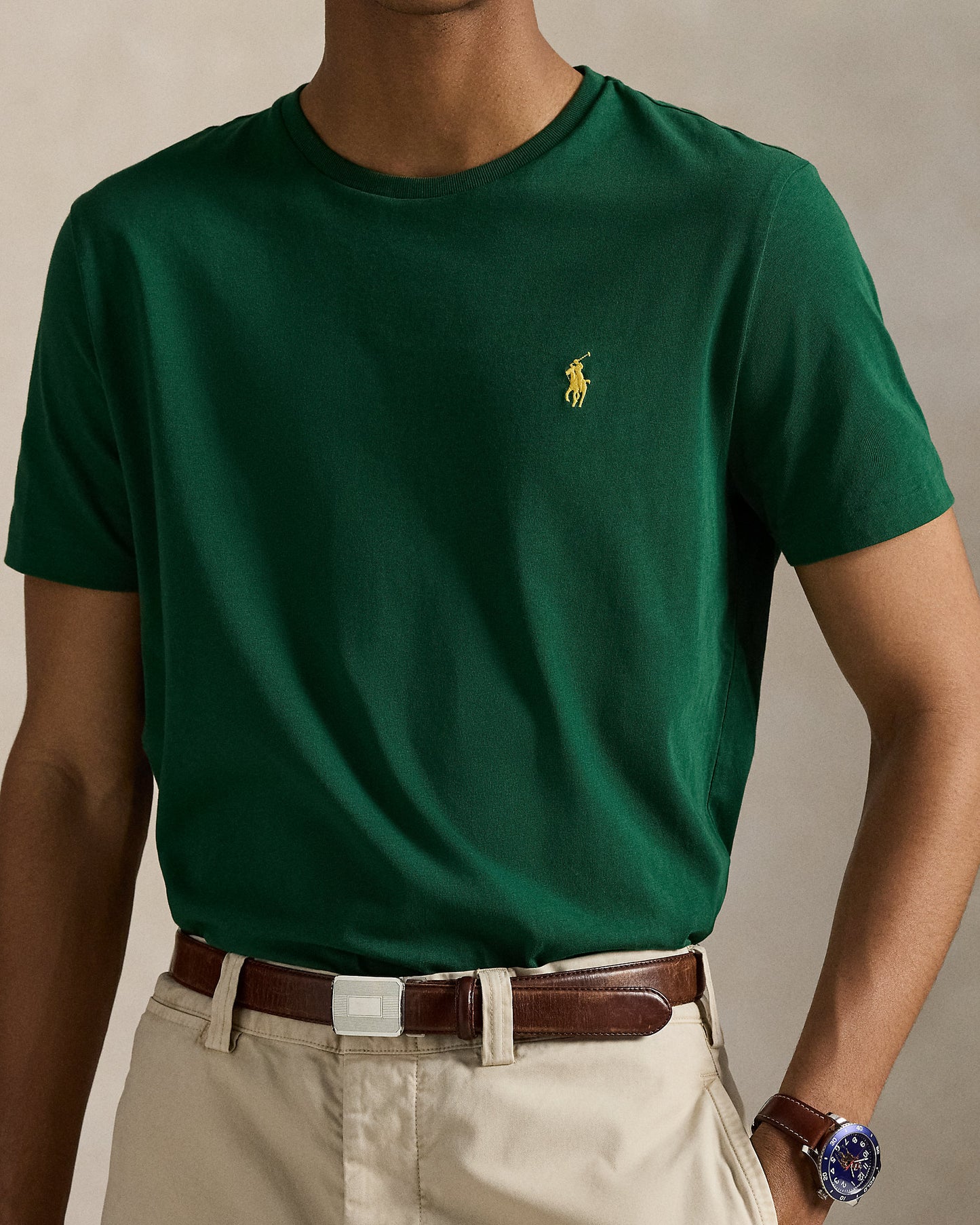 CAMISETA  CUSTOM SLIM FIT ALGODON DE PUNTO NEW FOREST