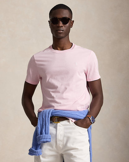 CAMISETA  CUSTOM SLIM FIT ALGODON DE PUNTO BATH PINK