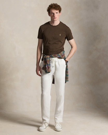CAMISETA  CUSTOM SLIM FIT ALGODON DE PUNTO NUGMET BROWN